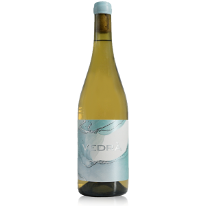Flasche Vedrà Viognier mit blauem Wachsverschluss