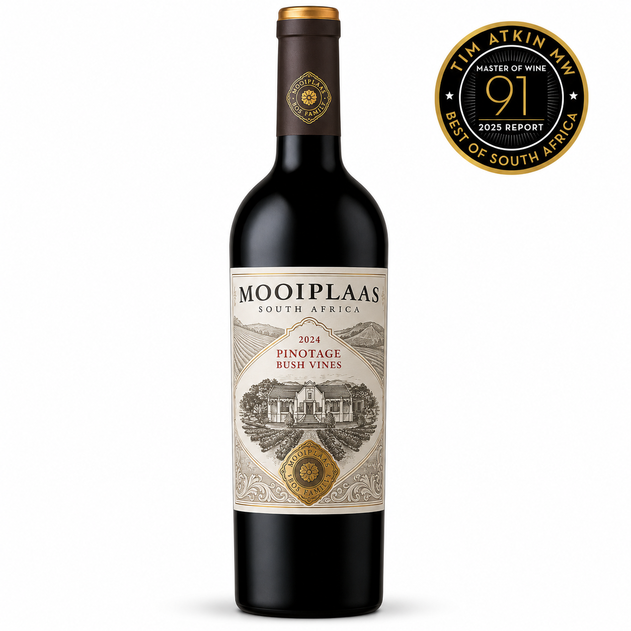 Classic Pinotage Bush Vines 2024 MOOIPLAAS